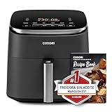 COSORI Freidora de Aire Turbo Blaze™ 6L, Air Fryer 46% Más Rápida con Motor DC, Freidora sin...