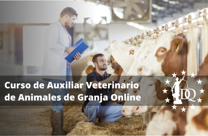 Curso de Auxiliar Veterinario de Animales de Granja Online