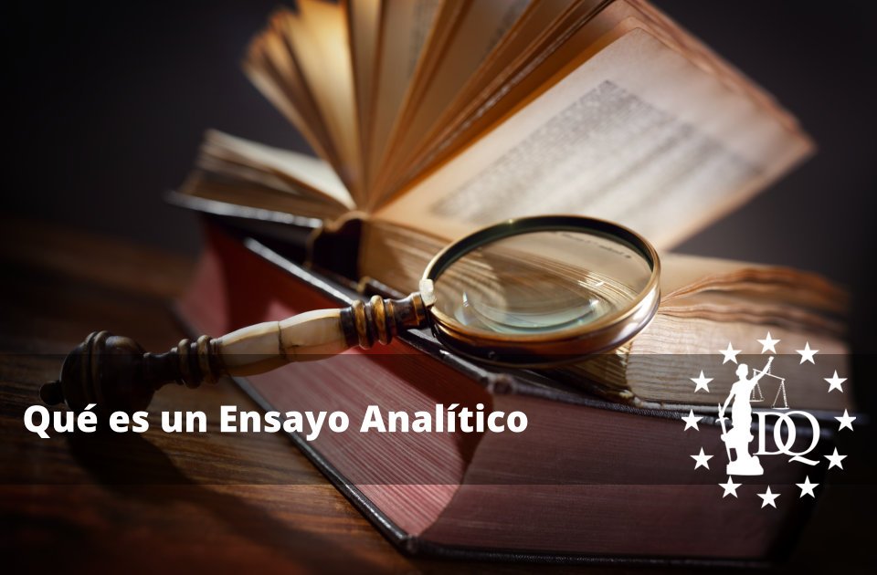 Qué es un Ensayo Analítico