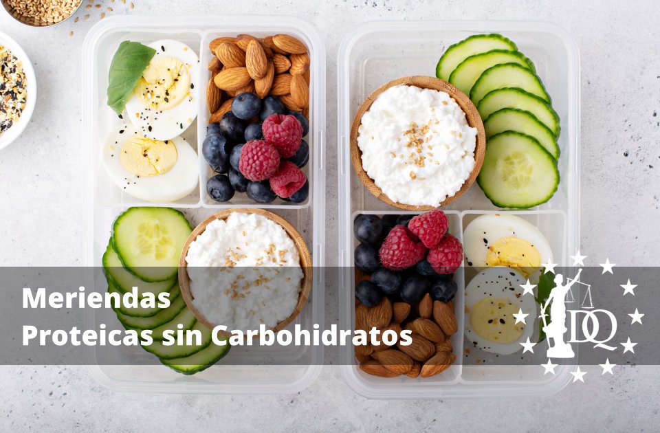 Meriendas Proteicas sin Carbohidratos